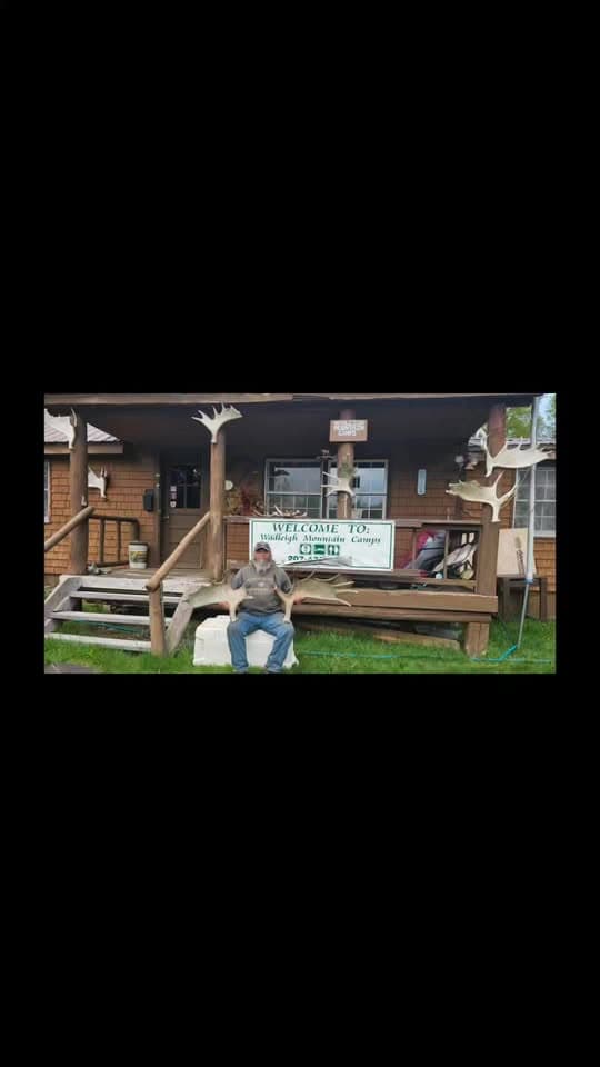 Bob Wadleigh welcoming guests at camp